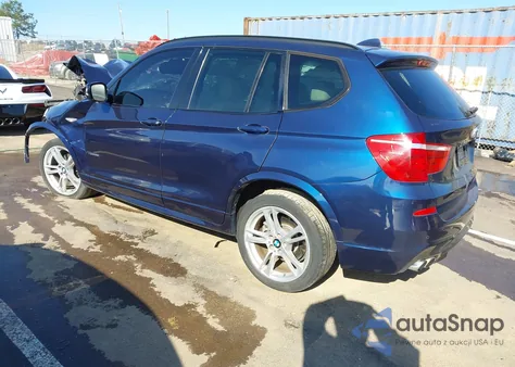 2012 BMW X3 xDrive35I from USA, damaged, VIN 5UXWX7C50CL735844